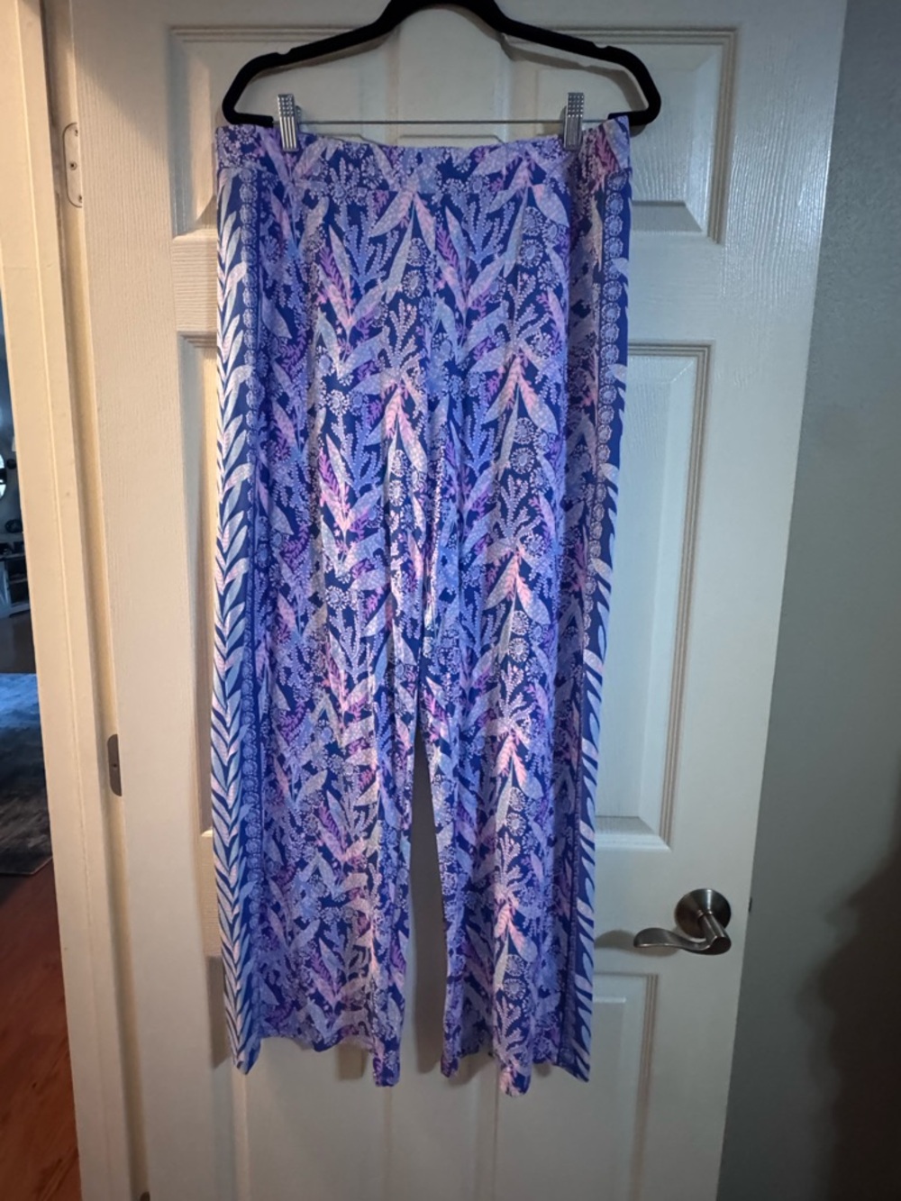 NWT- Lilly Pulitzer 31" Allena Knit Palazzo Pant Size XL - Picture 2 of 3